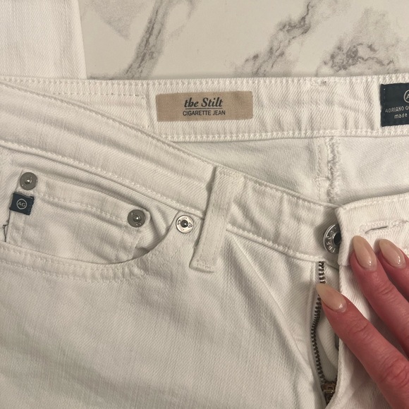 AG THE STILT WHITE JEAN SZ 27 - Picture 2 of 6